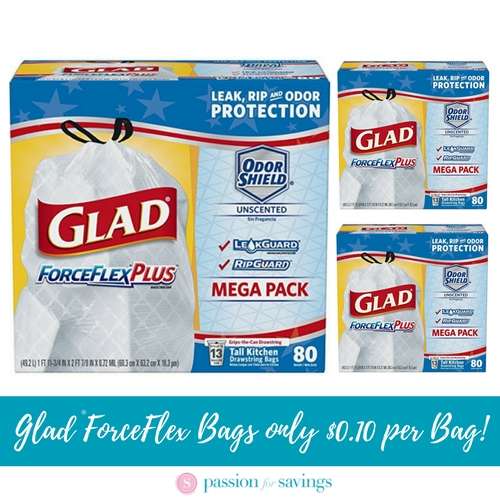 Best Deals on Glad Trash Bags | Coupons for ForceFlex &amp; Febreze