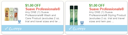 Suave Shampoo Coupons | Cheap Conditioner Deals and Sales