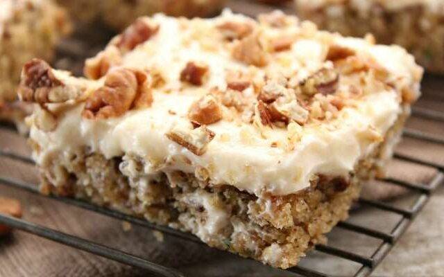 Zucchini Bars Featured