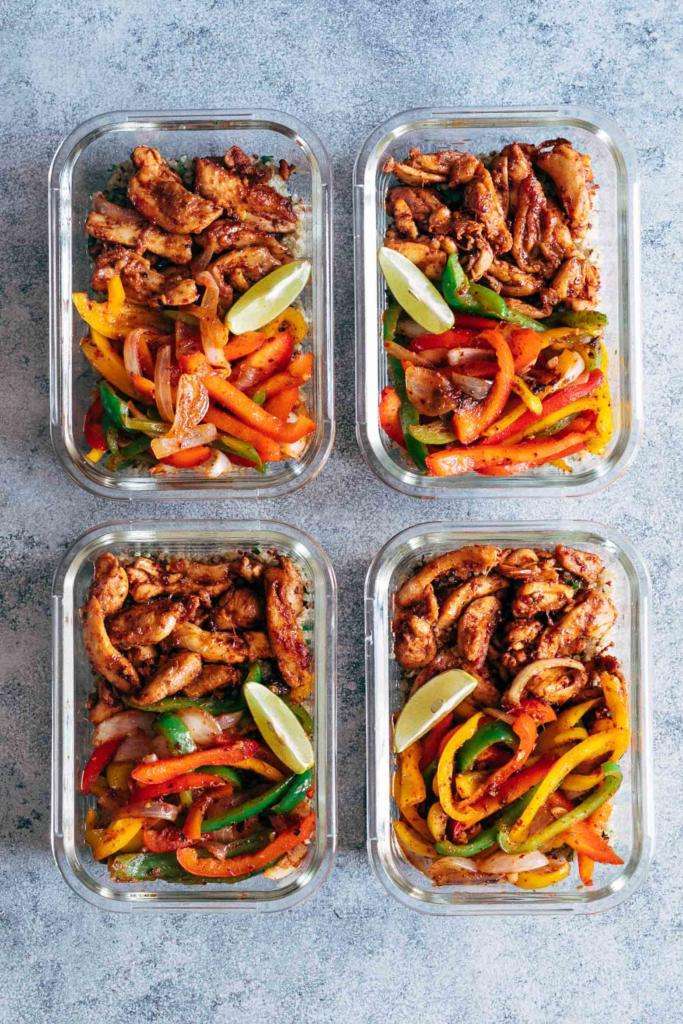Chicken Fajitas with Quinoa Meal Prep Recipes