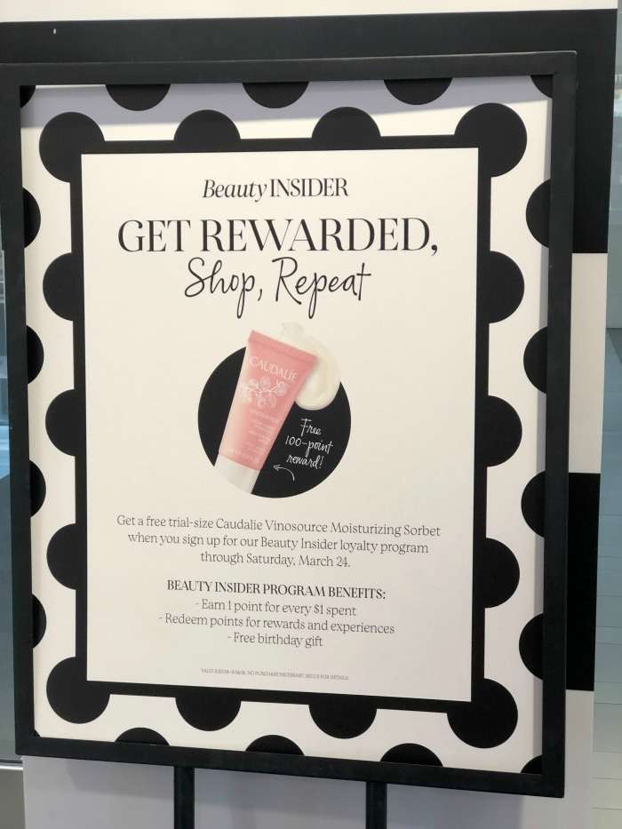 Get Rewarded Beauty Insider