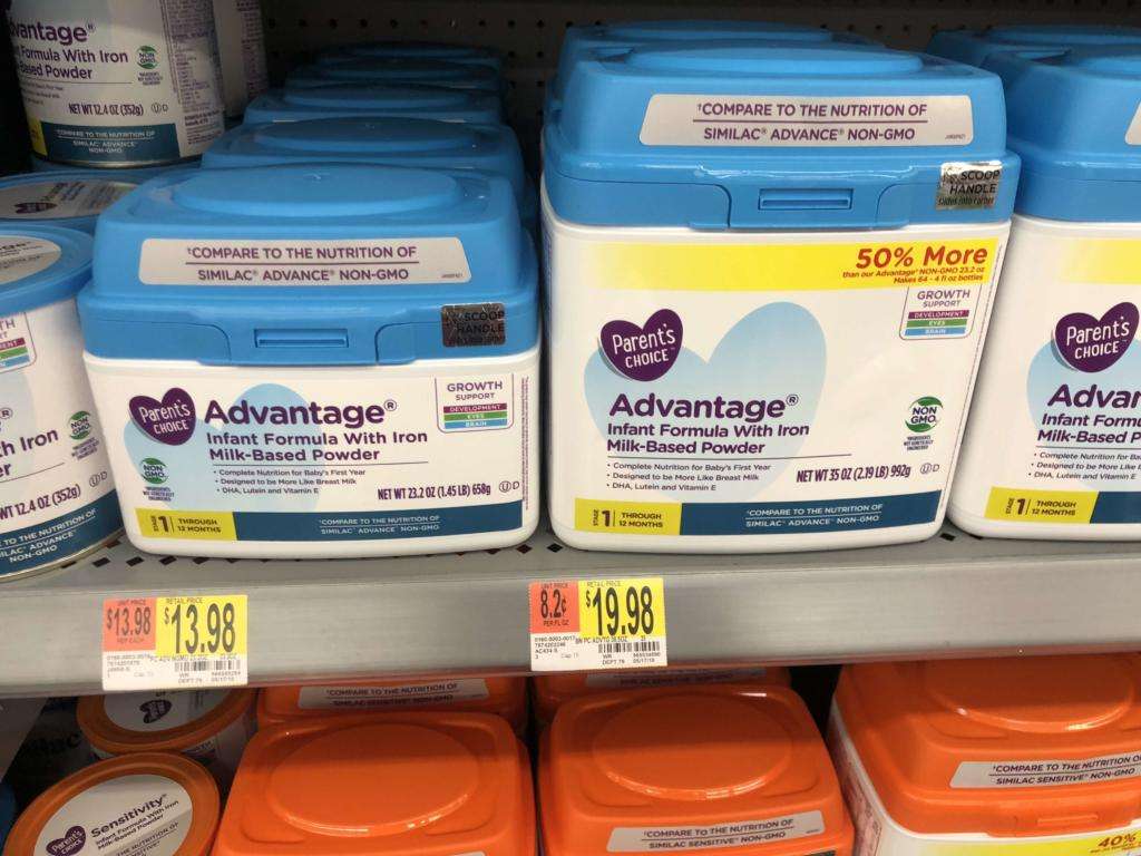 Parent's Choice Advantage Infant Formula with Iron