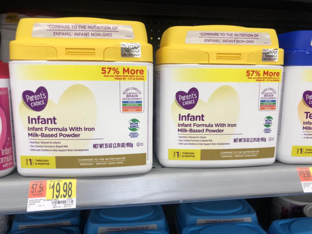 Parent's Choice Infant Formula