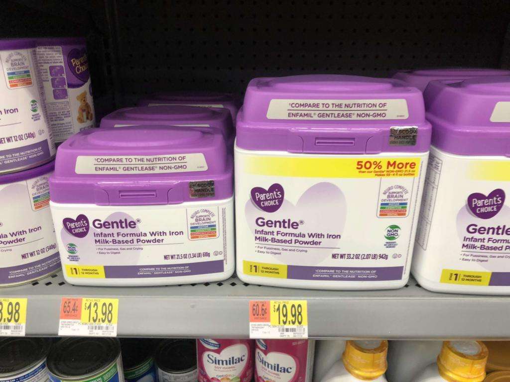 Parent's Choice Gentle Formula