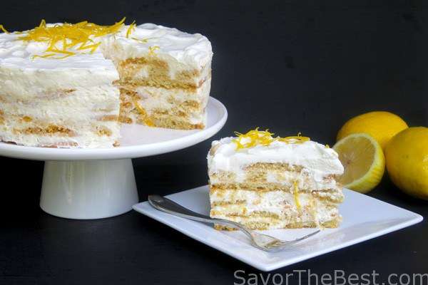 Lemon Cream Summer Icebox Cake Recipe