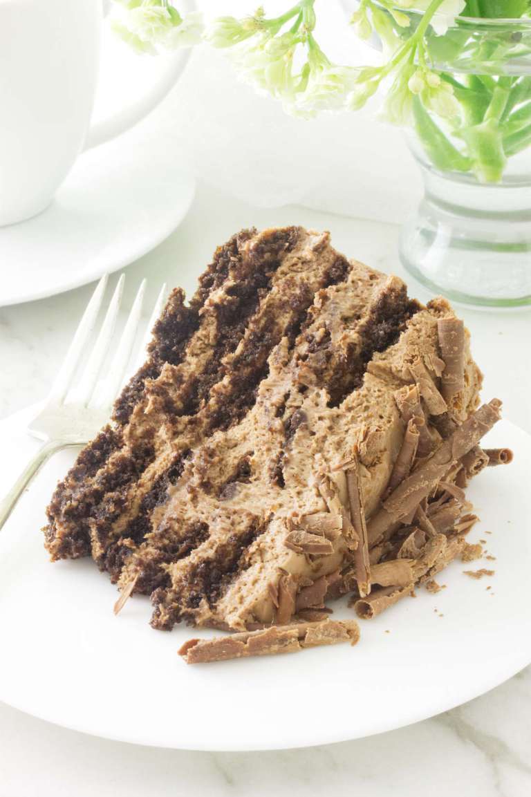 Mocha Chocolate Ice Box Cake