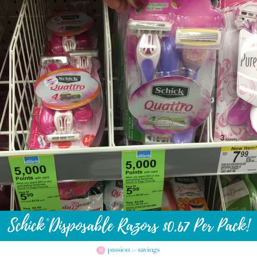 Schick Razors Coupons | Schick Hydro Silk, Schick Intuition Cheap Sales