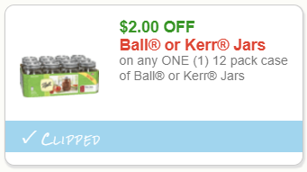Ball Jars Coupons | Cheap Sales and Deals on Canning Jars