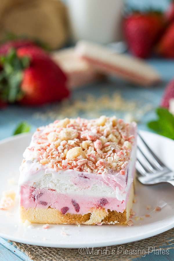 Strawberry Shortcake Summer Icebox Cake Recipe