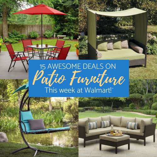 Walmart Patio Furniture Deals Cheap Sets And Sales On Chairs