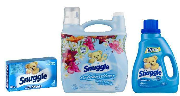 Printable Snuggle Coupons for Fabric Softener and Dryer Sheets