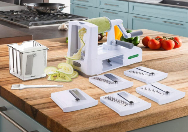 vegetable spiralizer and cutter