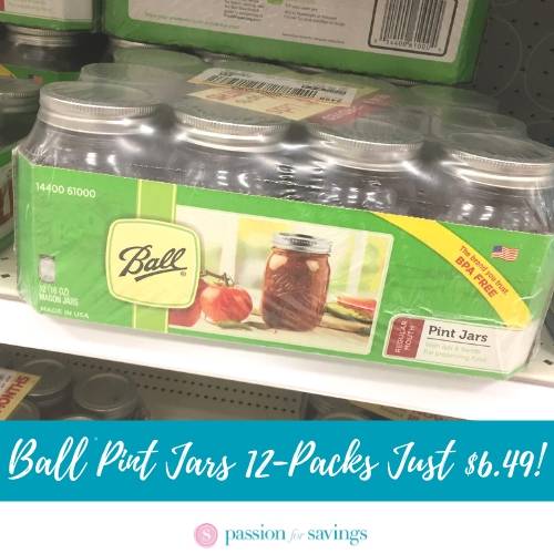 Ball Jars Coupons | Cheap Sales and Deals on Canning Jars