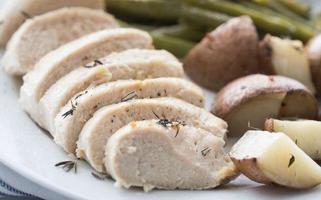 One Pan Roasted Chicken Recipe Featured