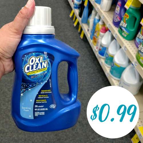 Oxi Clean Detergent Coupons | Cheap Prices &amp; Best Deals