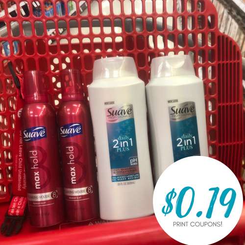 Suave Shampoo Coupons | Cheap Conditioner Deals and Sales