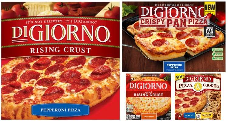 Printable DiGiorno Coupons for Rising Crust Pizza, Crispy Pan Pizza, Pizza & Cookies, and More