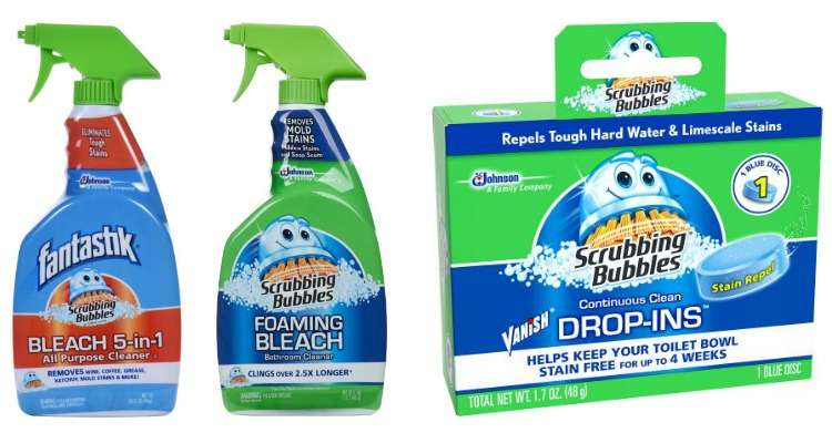 Printable Scrubbing Bubbles Coupons for Multi-Surface Cleaner, Foaming Bleach, Drop-Ins and More
