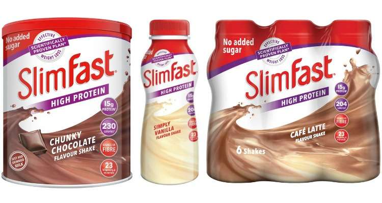 Printable Slim Fast Coupons for Shakes, Snack Bars, Meal Bars, Vitality and More
