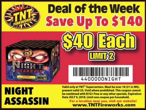 Fireworks Coupons | Discounts and Sales on Fireworks for 2018