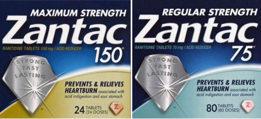 Printable Zantac Coupons for Zantac 150 and 75