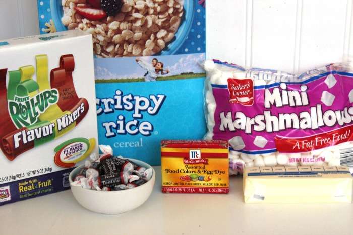 Apple Krispie Treats Ingredients