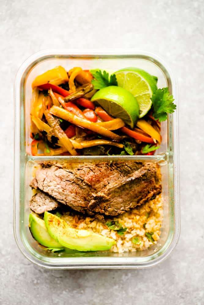 Easy Steak Fajitas Meal Prep Recipes