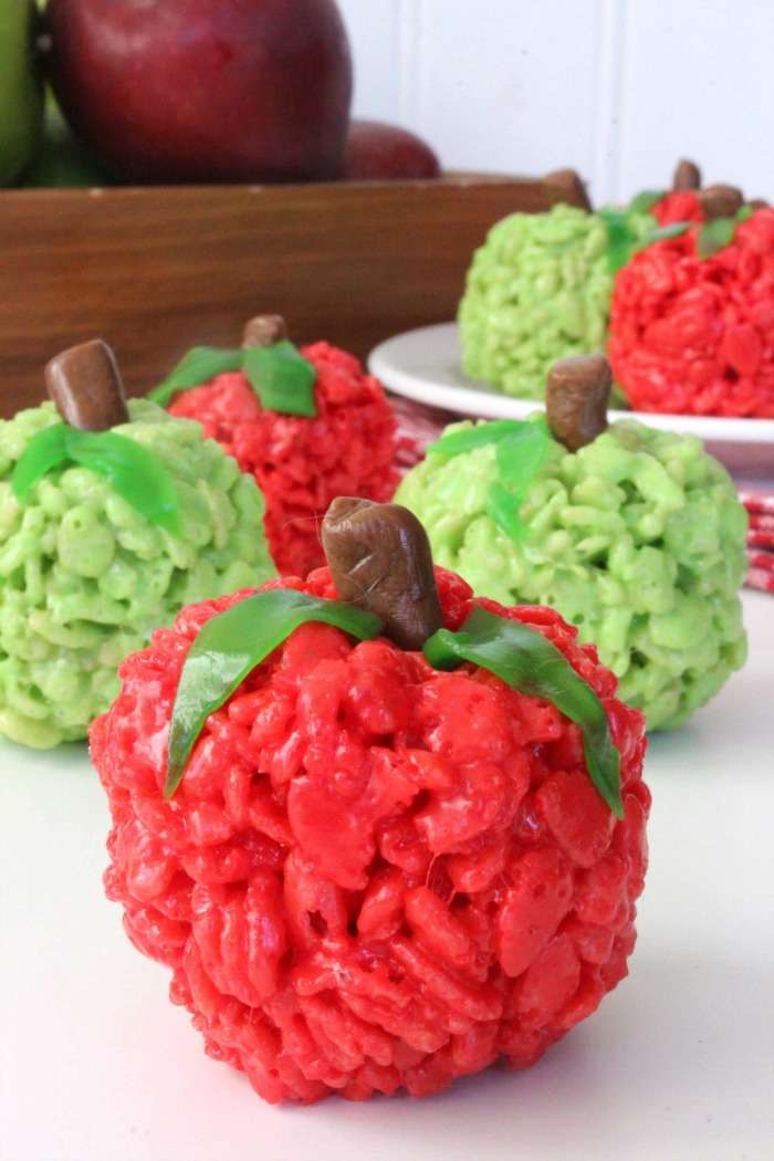 Krispie Treat Apples