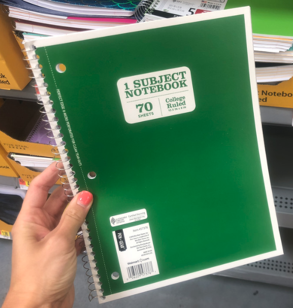 walmart school supplies