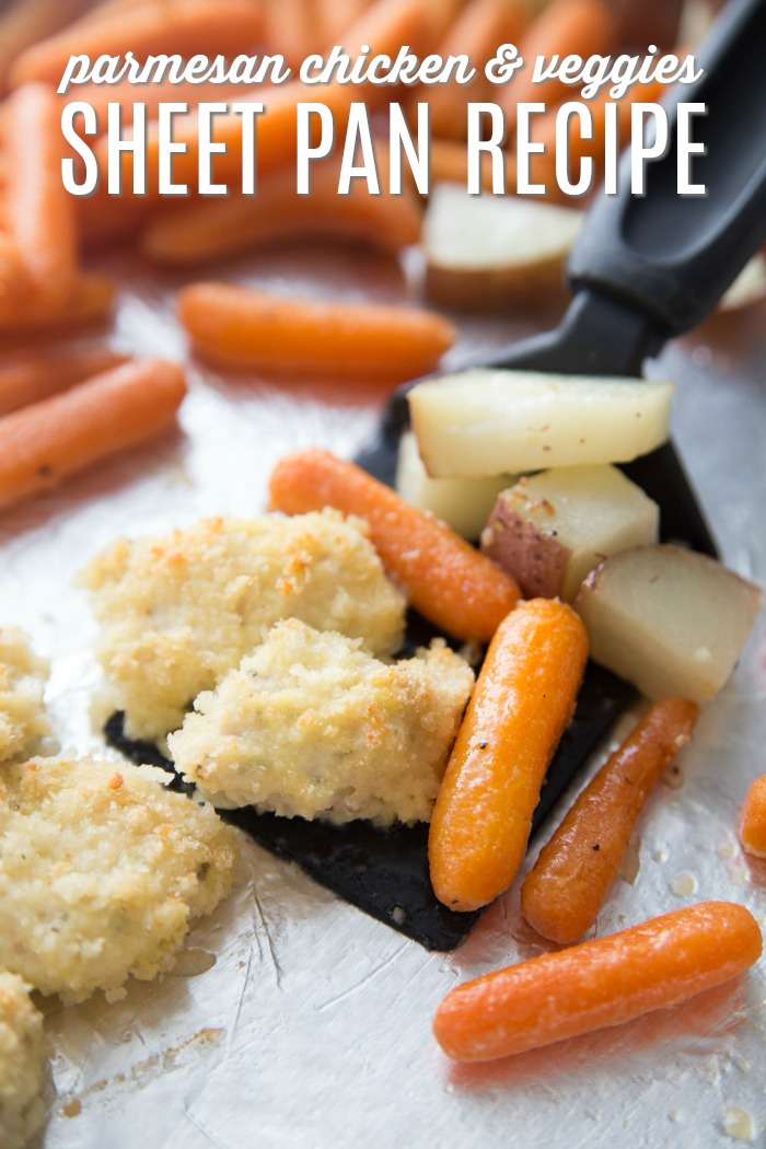 Sheet Pan Parmesan Chicken and Veggies! Sheet Pan Parmesan Chicken & Veggies Recipe! The BEST Sheet Pan Chicken Dinner! Sheet Pan Recipes are SO easy to make, kid and family friendly, and SO GOOD!