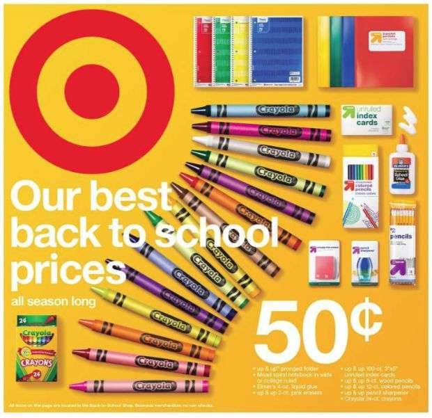 Back to School Sales 2018 School Supplies Walmart, Target, Staples