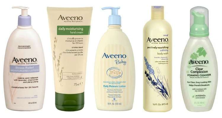 Printable Aveeno Coupons for Lotion, Face Products, Baby Products and More