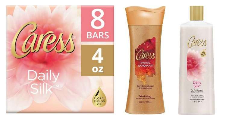 Printable Caress Coupons for Body Wash, Beauty Bars, Shower Spray and More