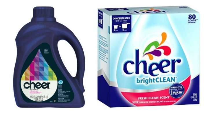 Printable Cheer Coupons for Laundry Detergent