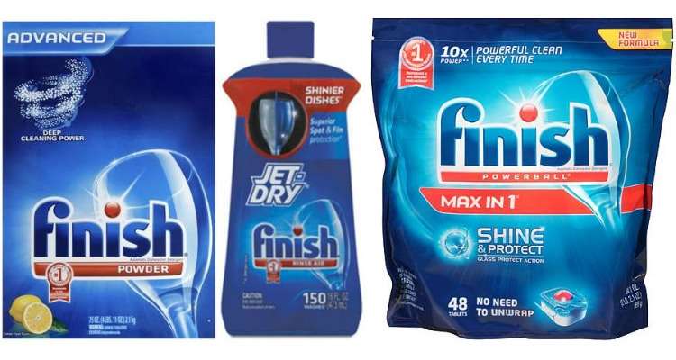 Printable Finish Coupons for Dishwasher Detergent