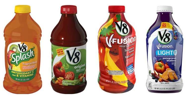 Printable V-8 Coupons for Juice