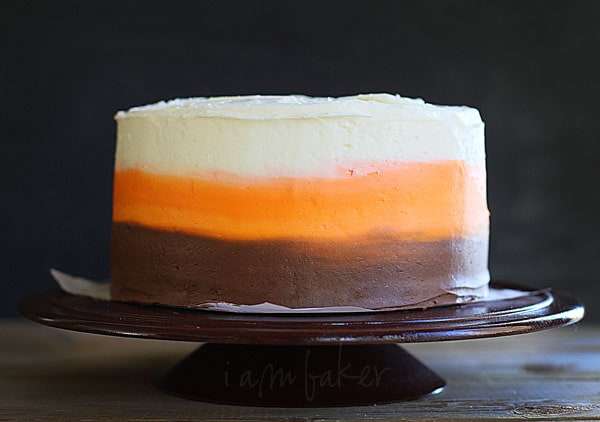 Candy Corn Cake
