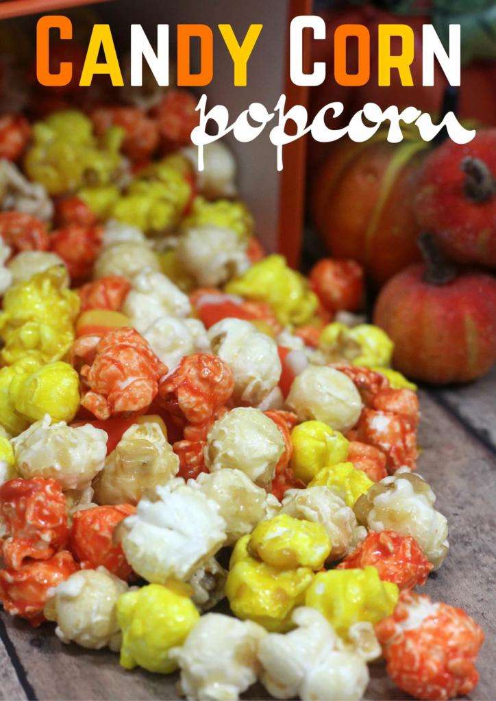 Candy Corn Popcorn Recipe