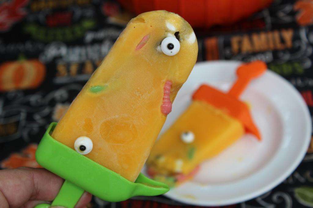 Creepy Creamsicles Popsicles Halloween Snacks