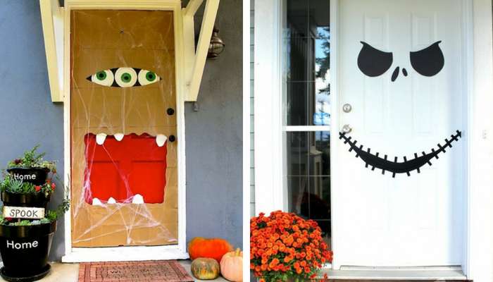 Halloween Front Door Decorations