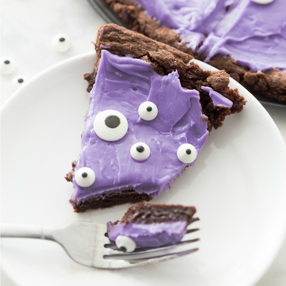 Halloween Dessert - Monster Brownies 