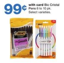 Bic Pens Coupons | Best Deals on Bic Pens for Back To School and More