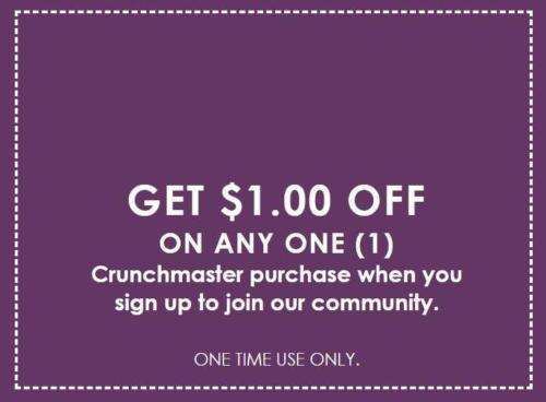 Crunchmaster Crackers Coupon