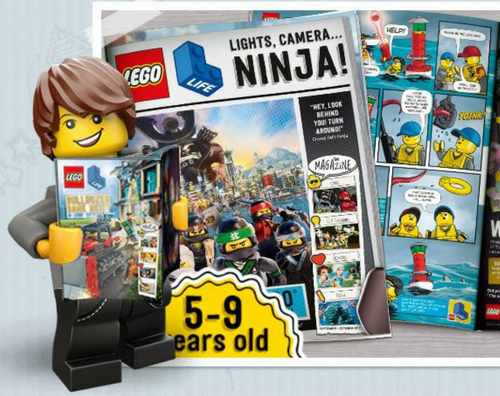 Kids Magazine- lego life magazine main