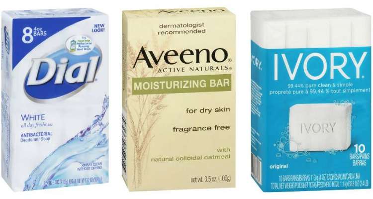 Printable Soap Coupons for Dove, Aveeno, Ivory and More