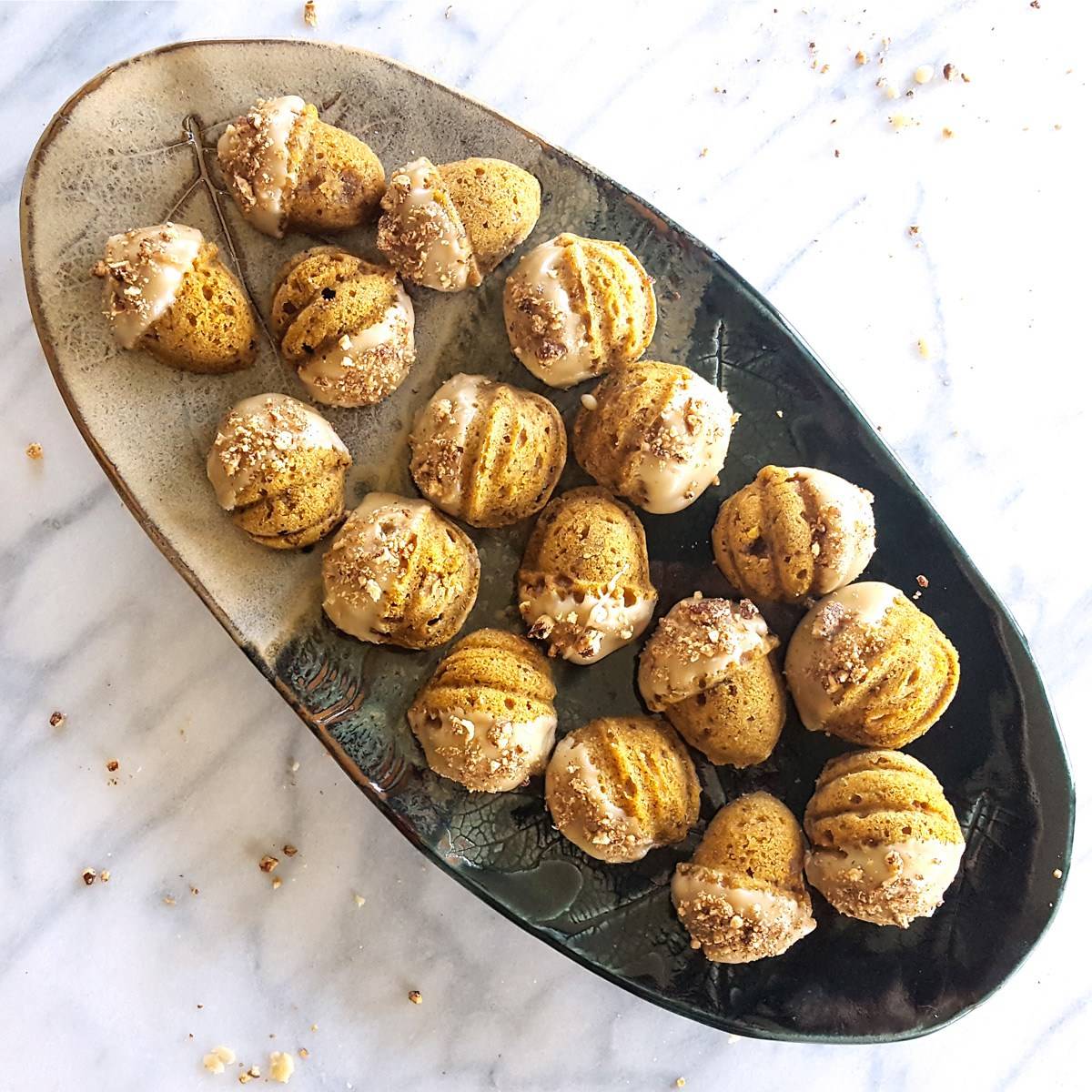 Creative Thanksgiving Desserts - Brown Butter Pumpkin Cake Bites