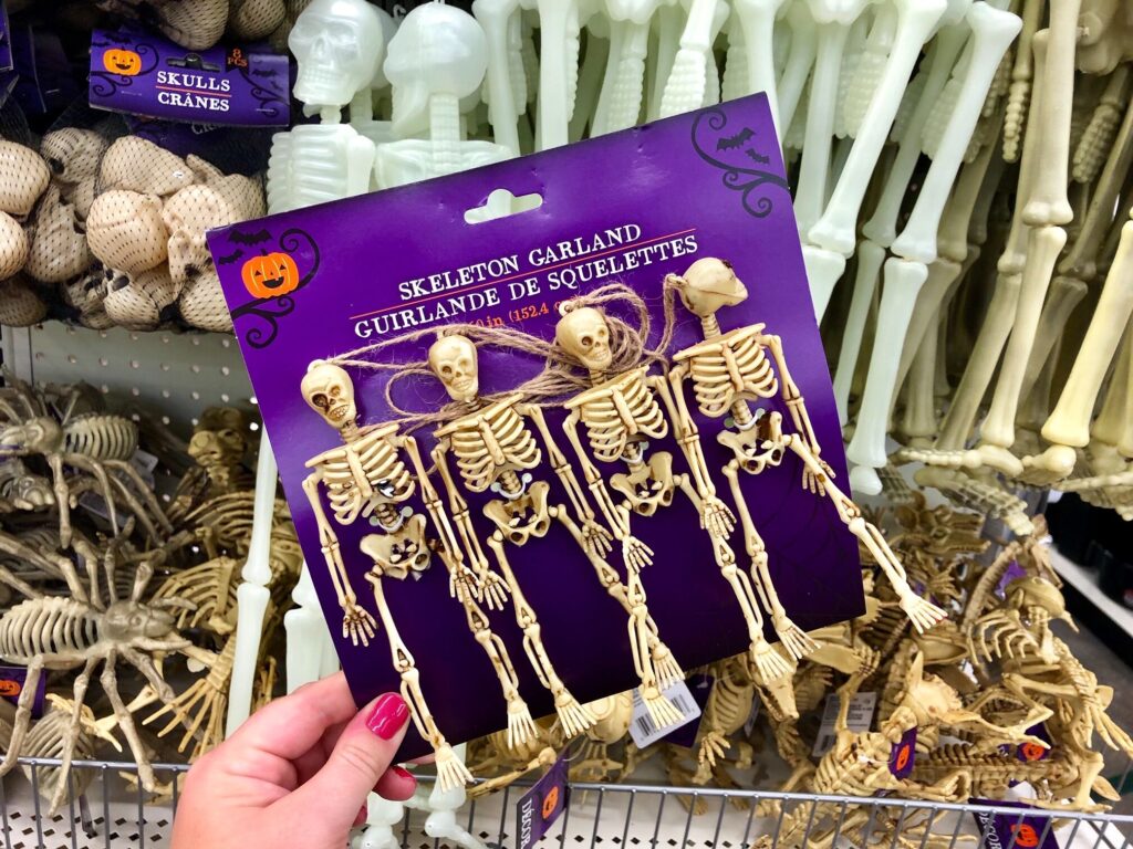 Halloween Skeleton Garland