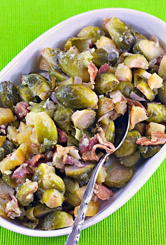 Thanksgiving recipes - Baked Brussels Sprouts 