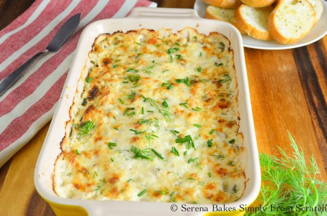 Thanksgiving Potluck - Hot Crab Dip 