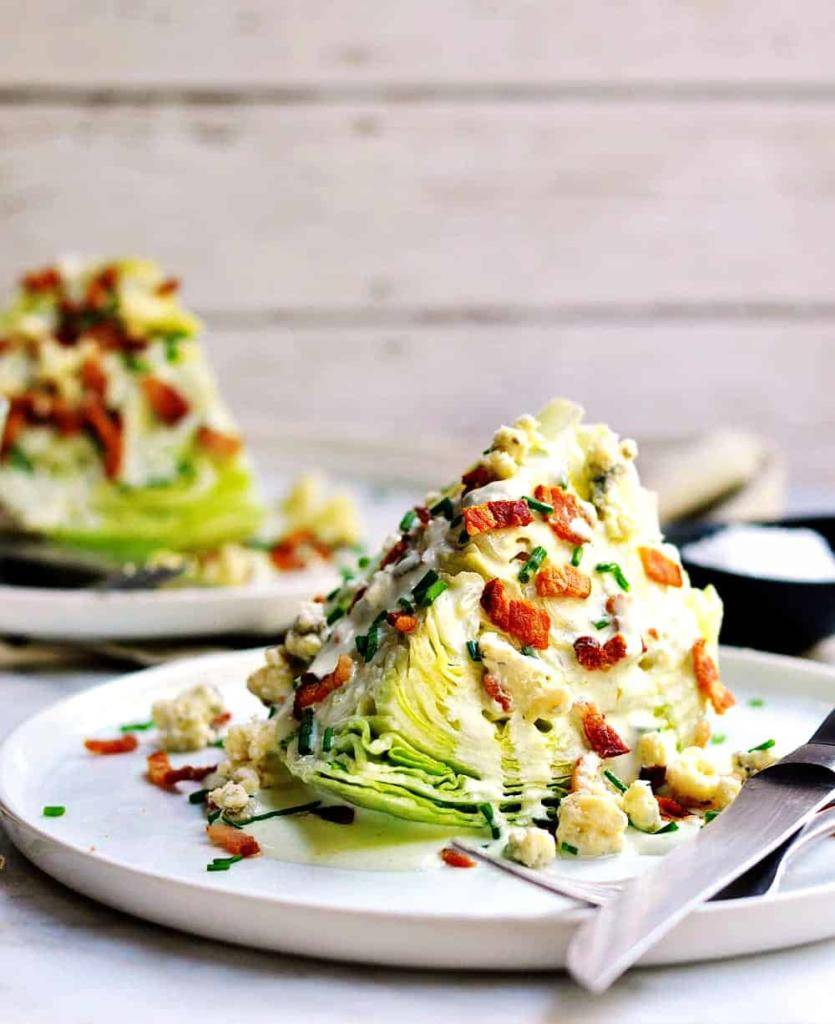 Thanksgiving Recipes - Iceberg Wedge Salad 